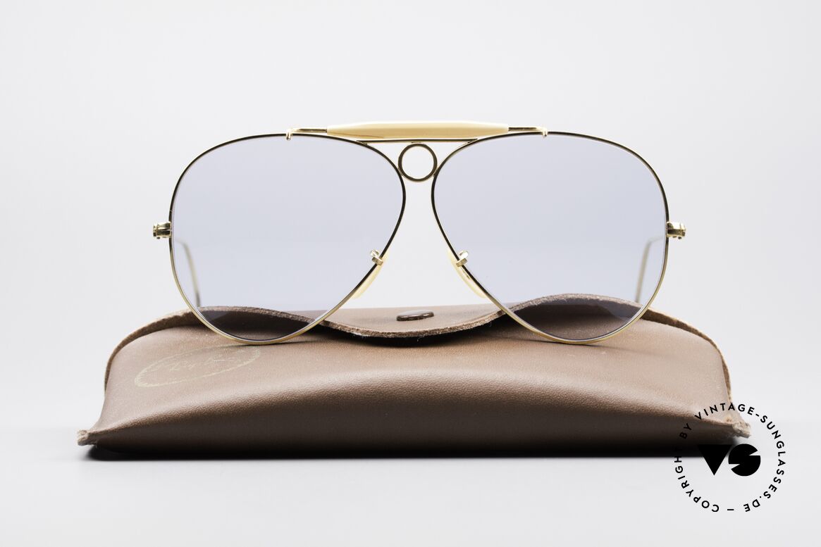 Ray Ban Shooter Sport Changeable Blue Lenses, der Ray Ban Sonnenbrillen-Klassiker schlechthin, Passend für Herren und Damen