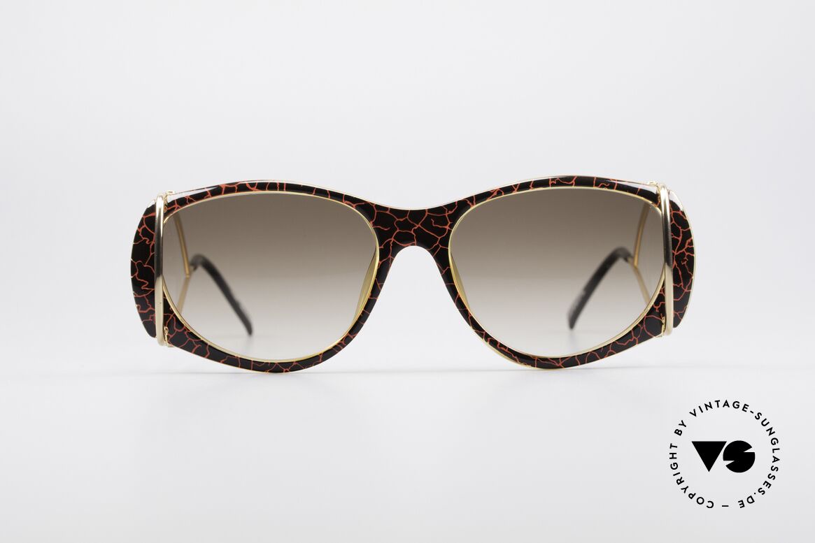 Paloma Picasso 3719 Vintage Portemonnaie Etui, 90er Jahre Paloma Picasso Designer-Sonnenbrille, Passend für Damen