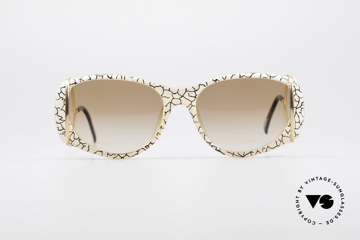 Paloma Picasso 3719 Vintage Etui als Geldbörse, 90er Jahre Paloma Picasso Designer-Sonnenbrille, Passend für Damen