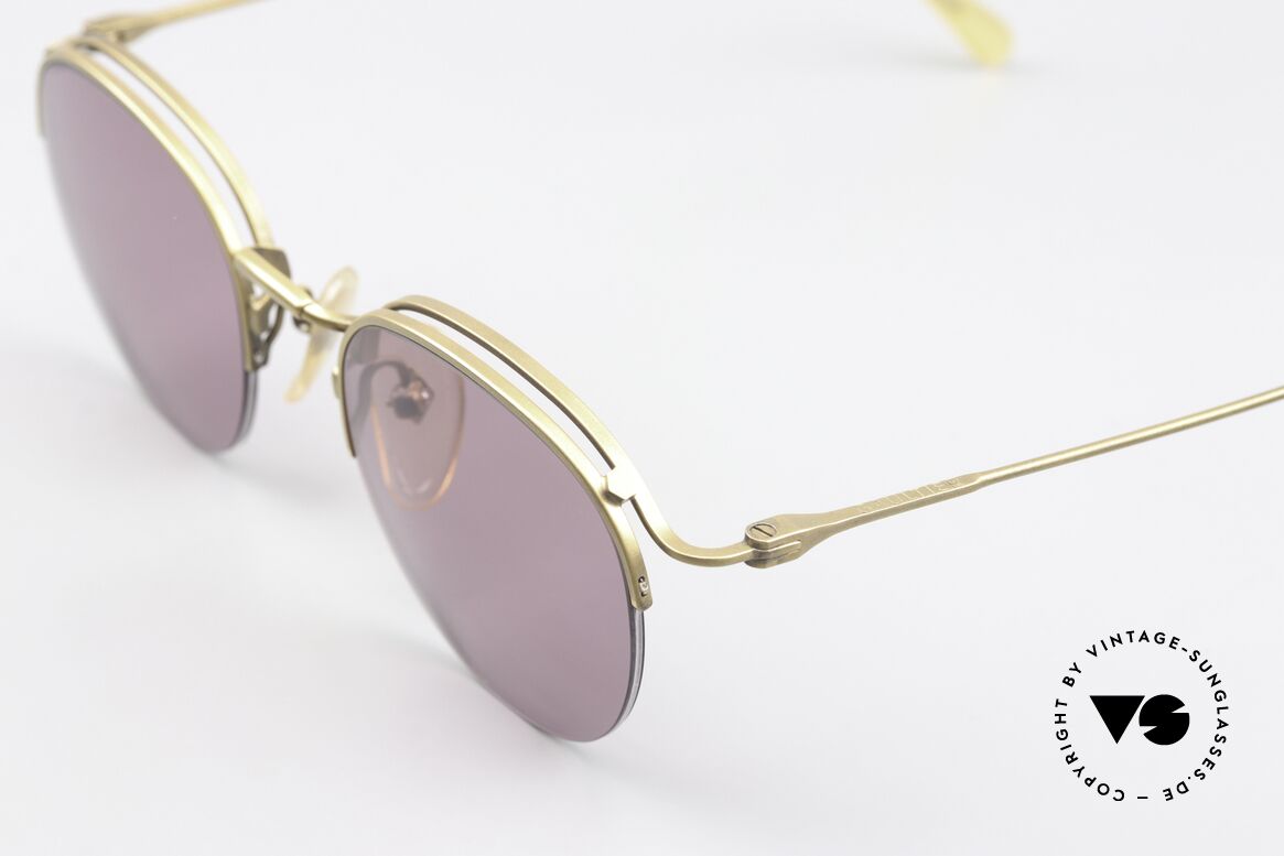 Jean Paul Gaultier 55-1172 True Vintage Sonnenbrille, toller Farbkontrast zwischen Gläsern & Rahmen, Passend für Herren und Damen