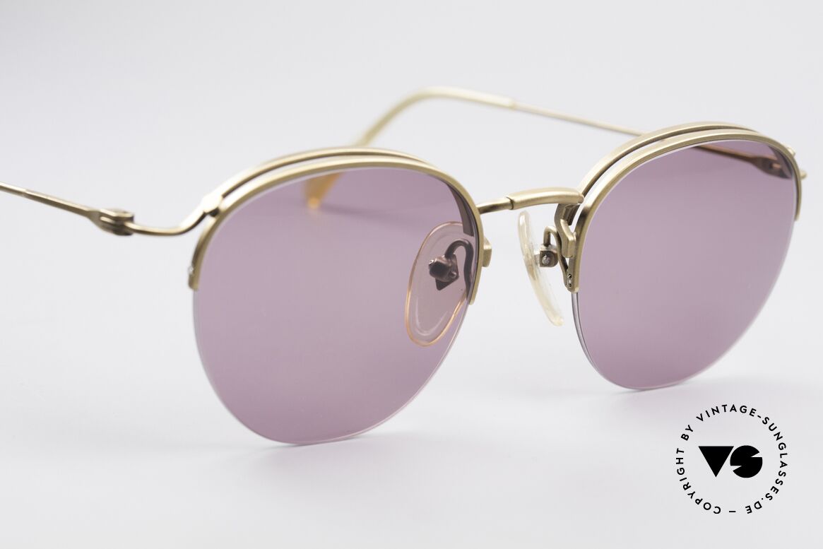Jean Paul Gaultier 55-1172 True Vintage Sonnenbrille, toller Farbkontrast zwischen Gläsern & Rahmen, Passend für Herren und Damen