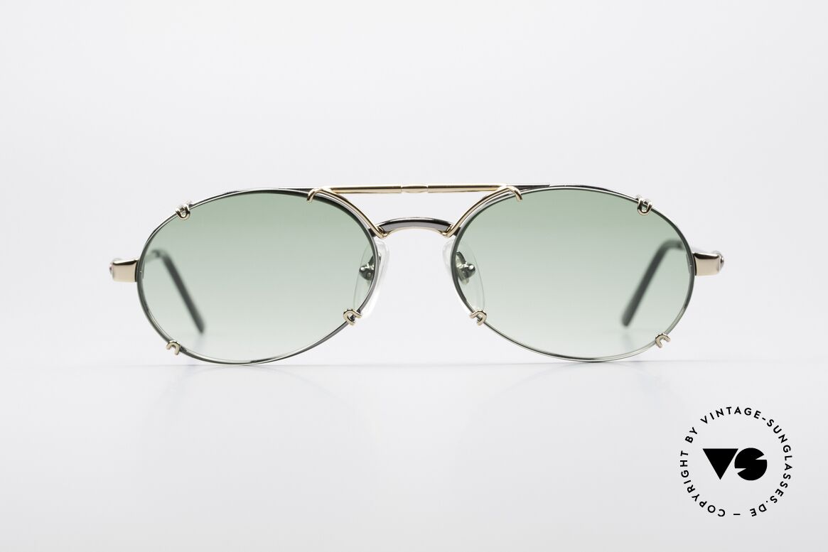 Bugatti 13526 90er Herren Sonnenbrille, sehr edle und hochwertige BUGATTI Sonnenbrille, Passend für Herren