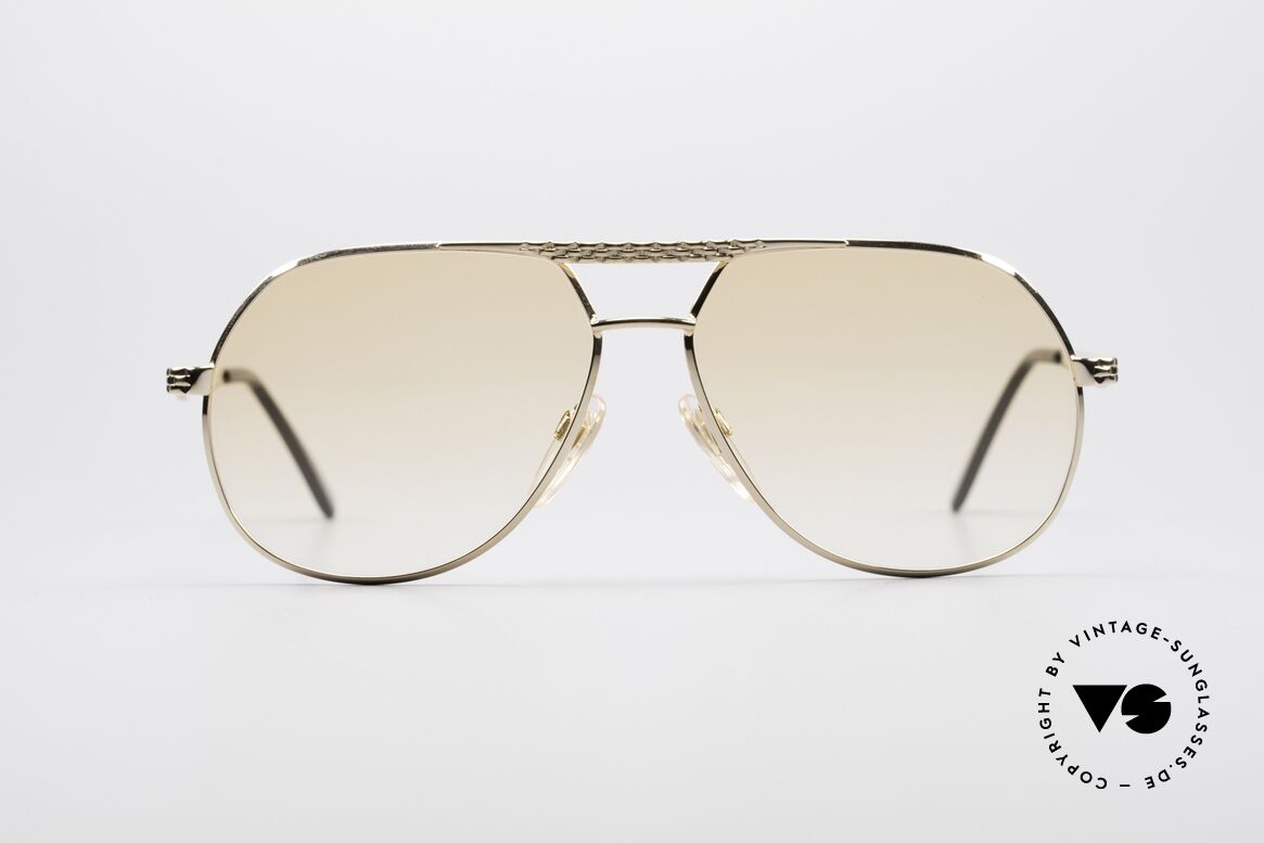 Bugatti EB502 - M Vintage Aviator Brille, vintage Bugatti Sonnenbrille in unglaublicher Qualität, Passend für Herren