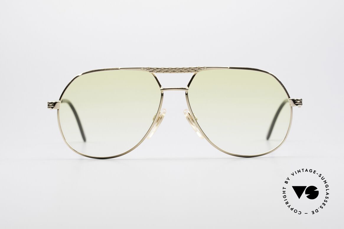 Bugatti EB502 - M Vintage Aviator Sonnenbrille, vintage Bugatti Sonnenbrille in unglaublicher Qualität, Passend für Herren