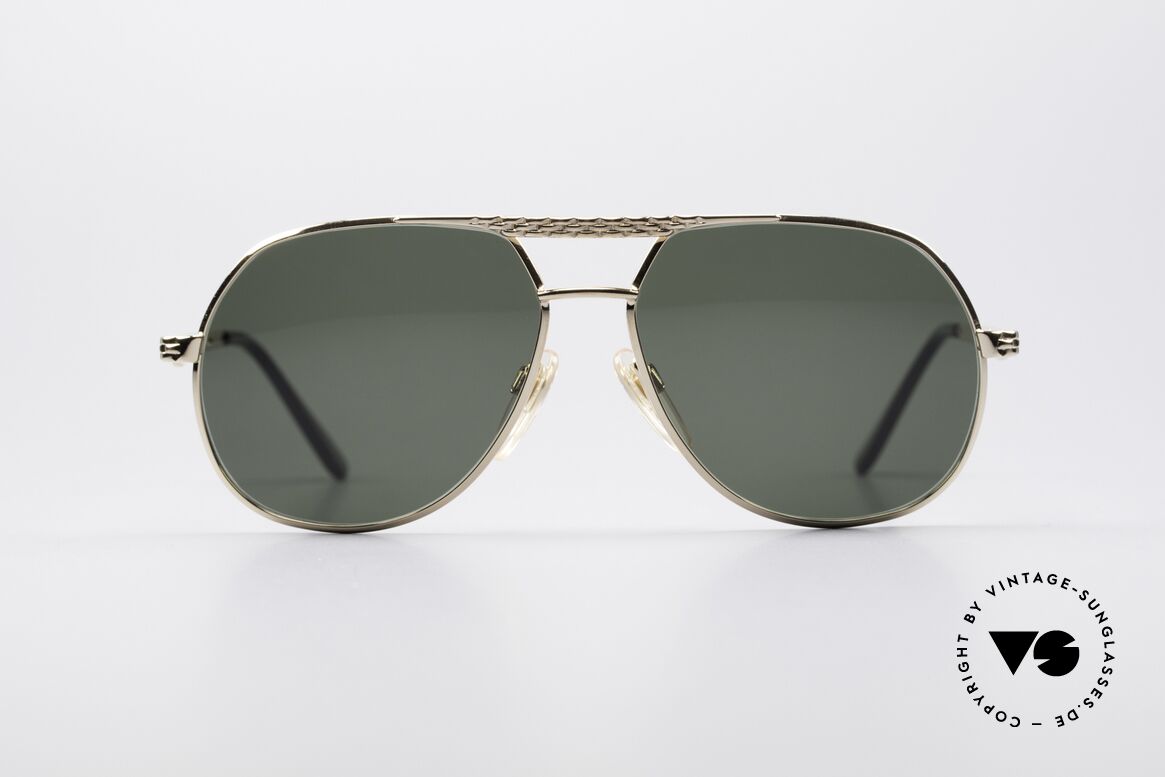 Bugatti EB502 - S Vintage Luxus Sonnenbrille, vintage Bugatti Sonnenbrille in unglaublicher Qualität, Passend für Herren und Damen