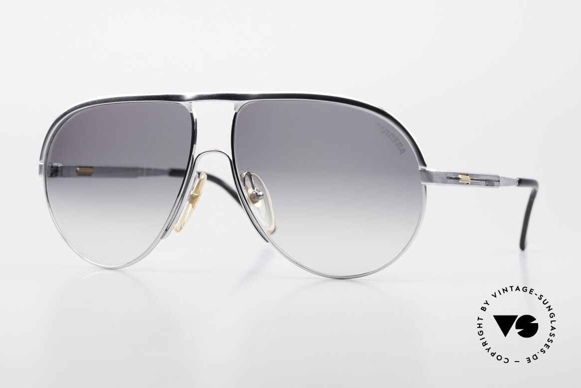 Carrera 5305 Vario Bügel Sonnenbrille, brilliante 1980er vintage Carrera Sonnenbrille, Passend für Herren