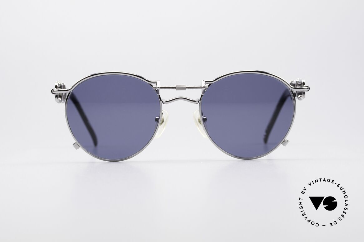Jean Paul Gaultier 56-0174 Steampunk Sonnenbrille 90er, einzigartige DesignerSonnenbrille von Jean Paul Gaultier, Passend für Herren und Damen
