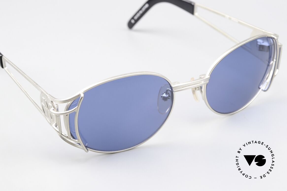 Jean Paul Gaultier 58-6102 Steampunk Sonnenbrille 90er, ungetragen (wie alle unsere Gaultier Sonnenbrillen), Passend für Herren und Damen