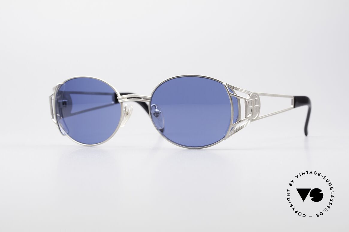 Jean Paul Gaultier 58-6102 Steampunk Sonnenbrille, hochwertiges & kreatives Jean Paul Gaultier Design, Passend für Herren und Damen