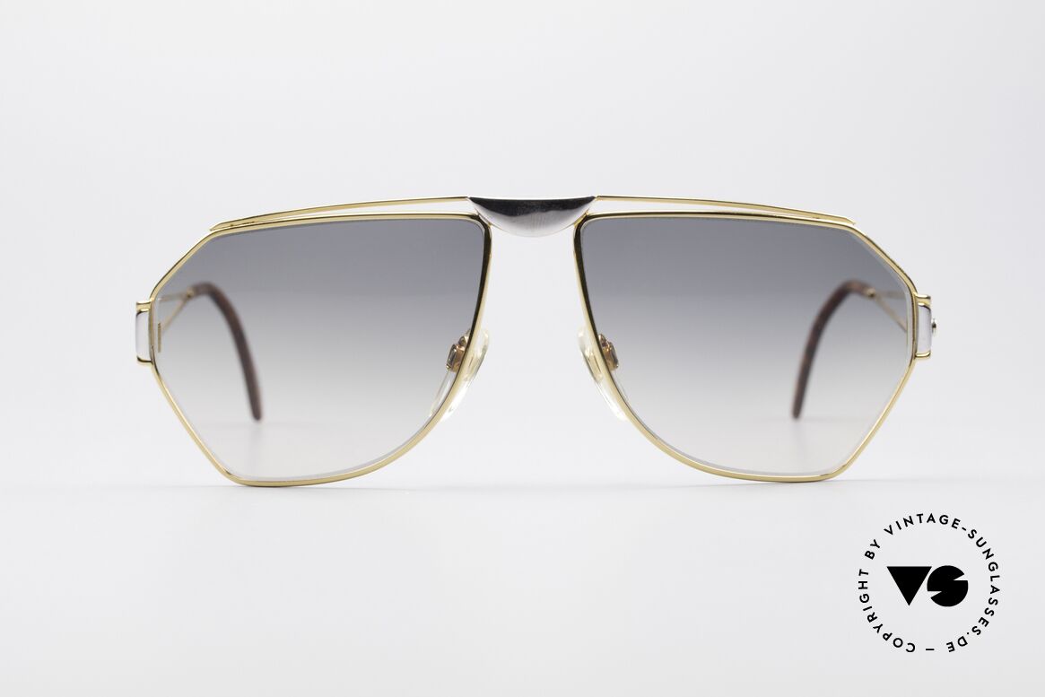 St. Moritz 403 80er Jupiter Sonnenbrille, kostbares 80er Jahre Designerstück mit Jupiter Symbol, Passend für Herren