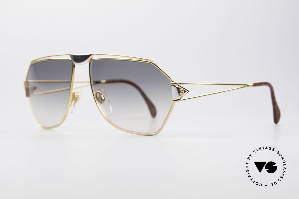 St. Moritz 403 80er Jupiter Sonnenbrille, in Kleinstserie produziert: jeder Rahmen ist nummeriert, Passend für Herren