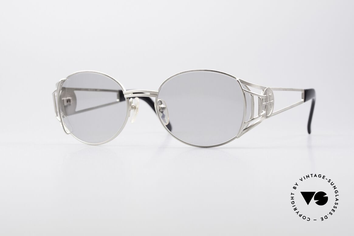 Jean Paul Gaultier 58-6102 Steampunk Vintage Brille, hochwertiges & kreatives Jean Paul Gaultier Design, Passend für Herren und Damen