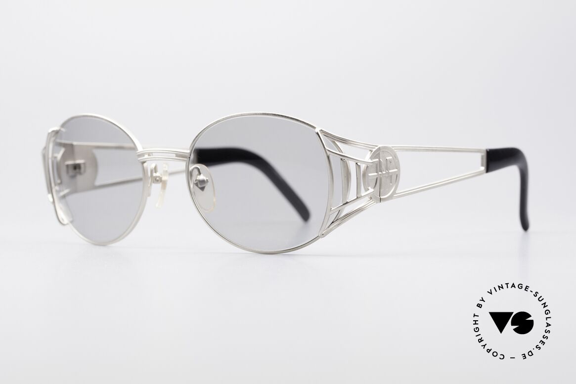 Jean Paul Gaultier 58-6102 Steampunk Vintage Brille, heutzutage oft als "STEAMPUNK-Brille" bezeichnet, Passend für Herren und Damen