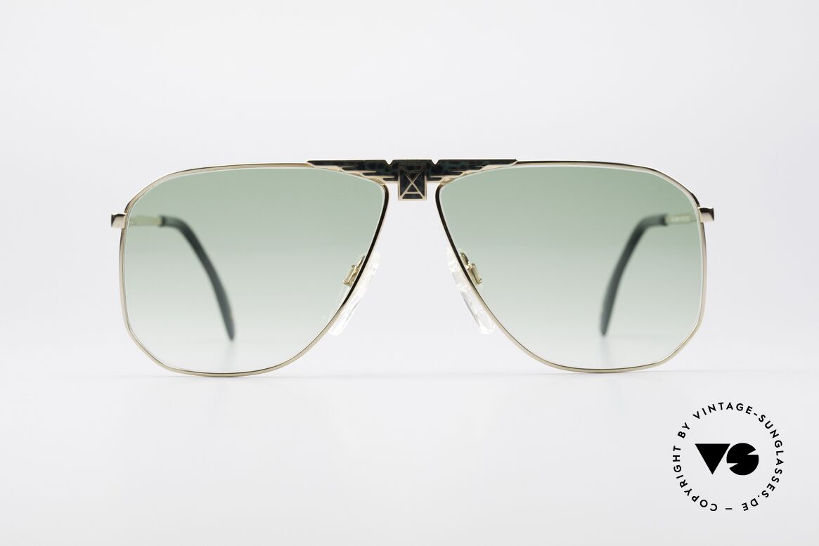 Longines 0155 80er Designer Sonnenbrille, hochwertige vintage Sonnenbrille von LONGINES, Passend für Herren