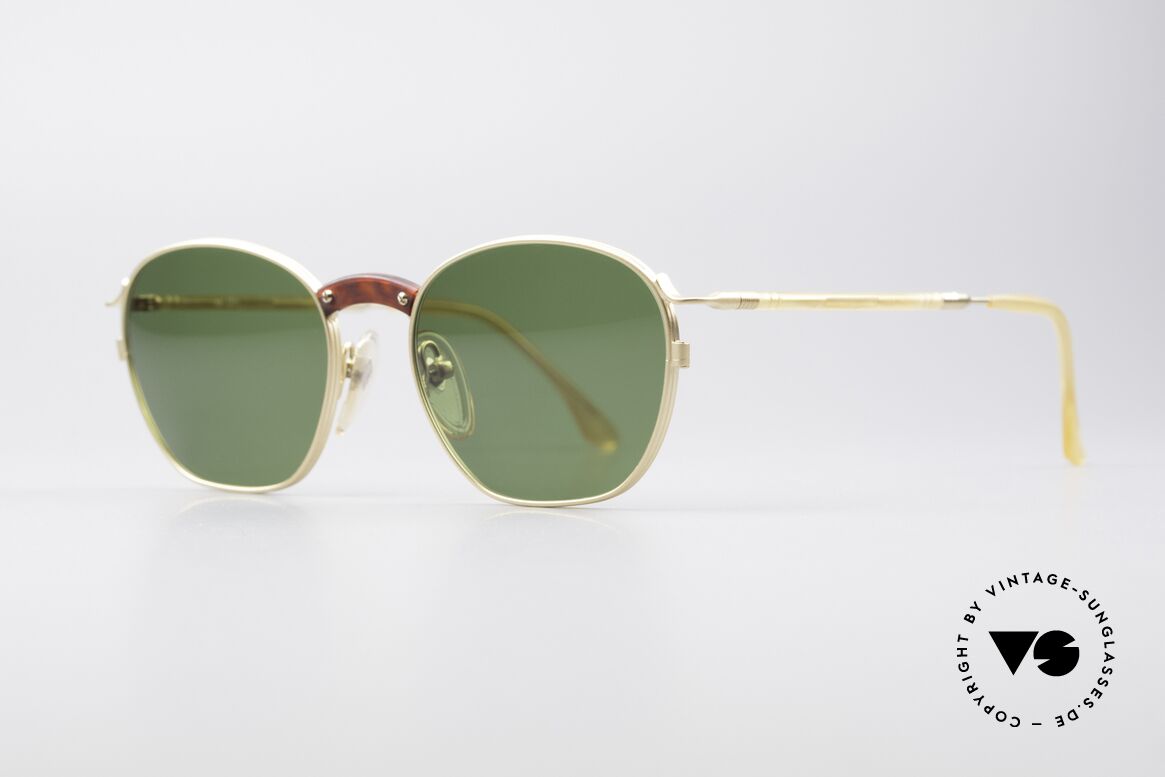 Jean Paul Gaultier 55-1271 Vergoldete JPG Sonnenbrille, absolute Top-Qualität (die Fassung ist gold-plattiert), Passend für Herren und Damen