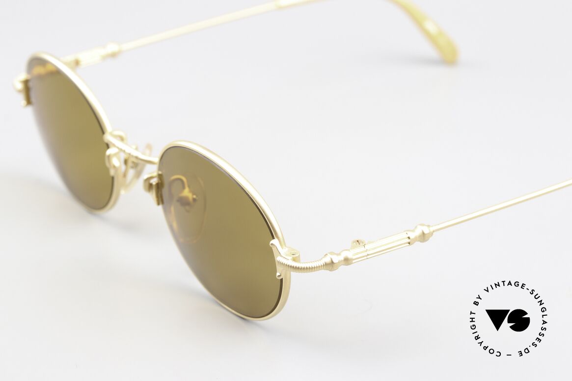 Jean Paul Gaultier 55-6109 Mattgold Und Polarisierend, ein echtes Designerstück in herausragender Qualität!, Passend für Herren und Damen