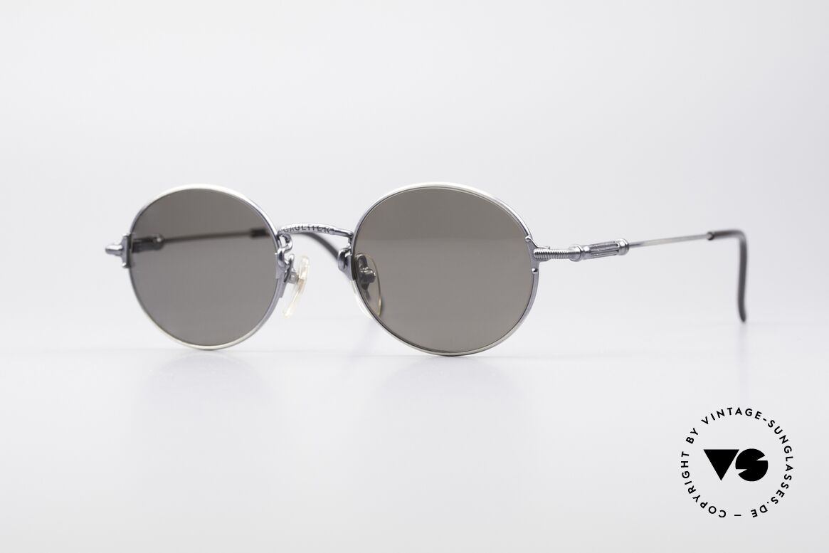 Jean Paul Gaultier 55-6109 Kleine Brille Polarisierend, kleine, runde vintage Brille von Jean Paul GAULTIER, Passend für Herren und Damen