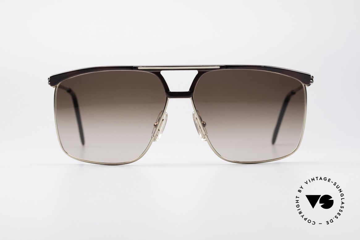 Ferrari F35 Alutanium 80er Sonnenbrille, sehr maskuline Ferrari vintage Herren-Sonnenbrille, Passend für Herren