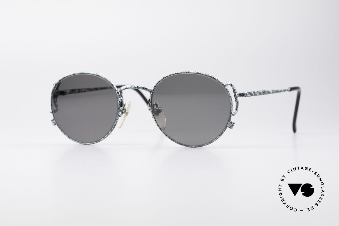 Jean Paul Gaultier 55-3178 Polarisierende Sonnenbrille, edle Jean Paul Gaultier 90er Jahre Sonnenbrille, Passend für Herren und Damen