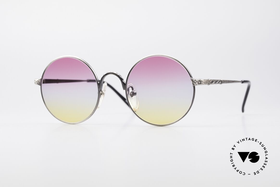 Jean Paul Gaultier 55-9671 Runde Designer Sonnenbrille, runde Jean Paul GAULTIER Designer-Sonnenbrille, Passend für Herren und Damen