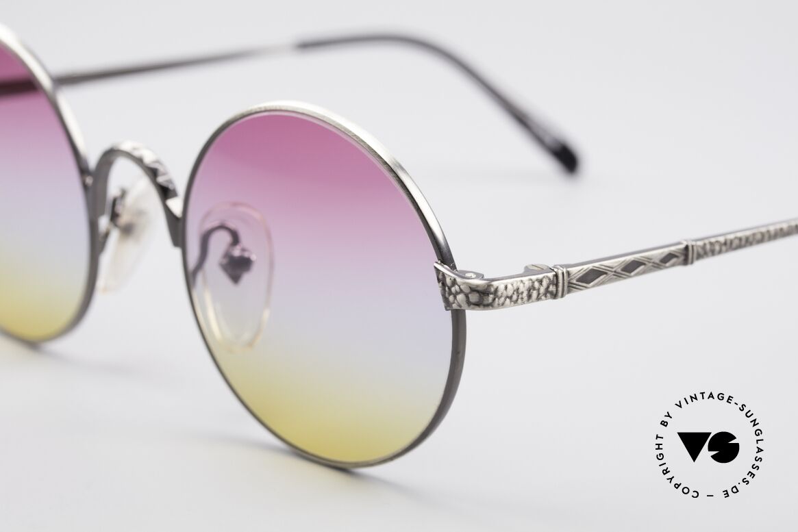Jean Paul Gaultier 55-9671 Runde Designer Sonnenbrille, ein wahres Designerstück in ungetragenem Zustand, Passend für Herren und Damen