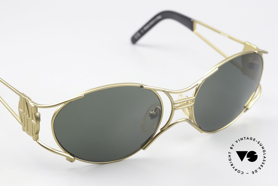 Jean Paul Gaultier 58-6101 90er Steampunk Sonnenbrille, ungetragenes Original (Hingucker & Sammlerstück), Passend für Herren und Damen