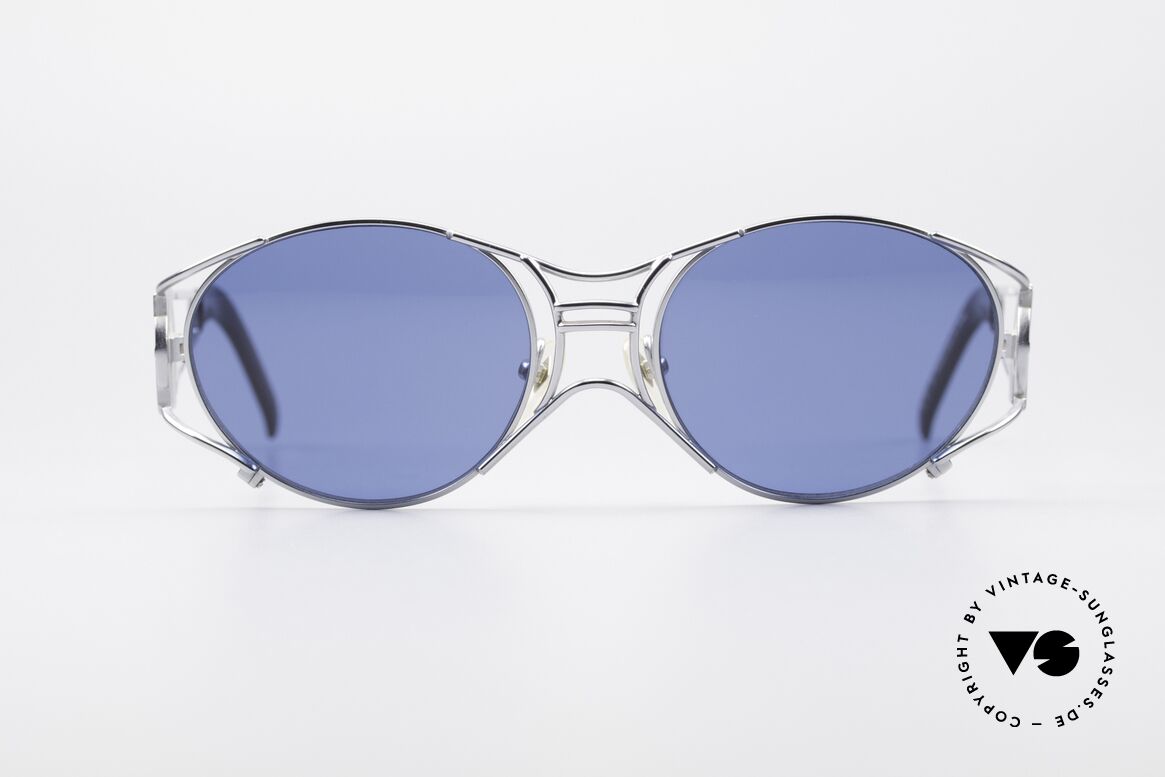 Jean Paul Gaultier 58-6101 JPG Steampunk Sonnenbrille, mechanisches JPG Industrie-Design von 1997/1998, Passend für Herren und Damen