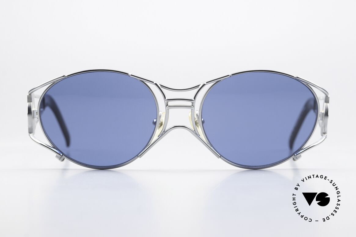 Jean Paul Gaultier 58-6101 JPG Steampunk Sonnenbrille, seltene Jean Paul GAULTIER Designer-Sonnenbrille, Passend für Herren und Damen