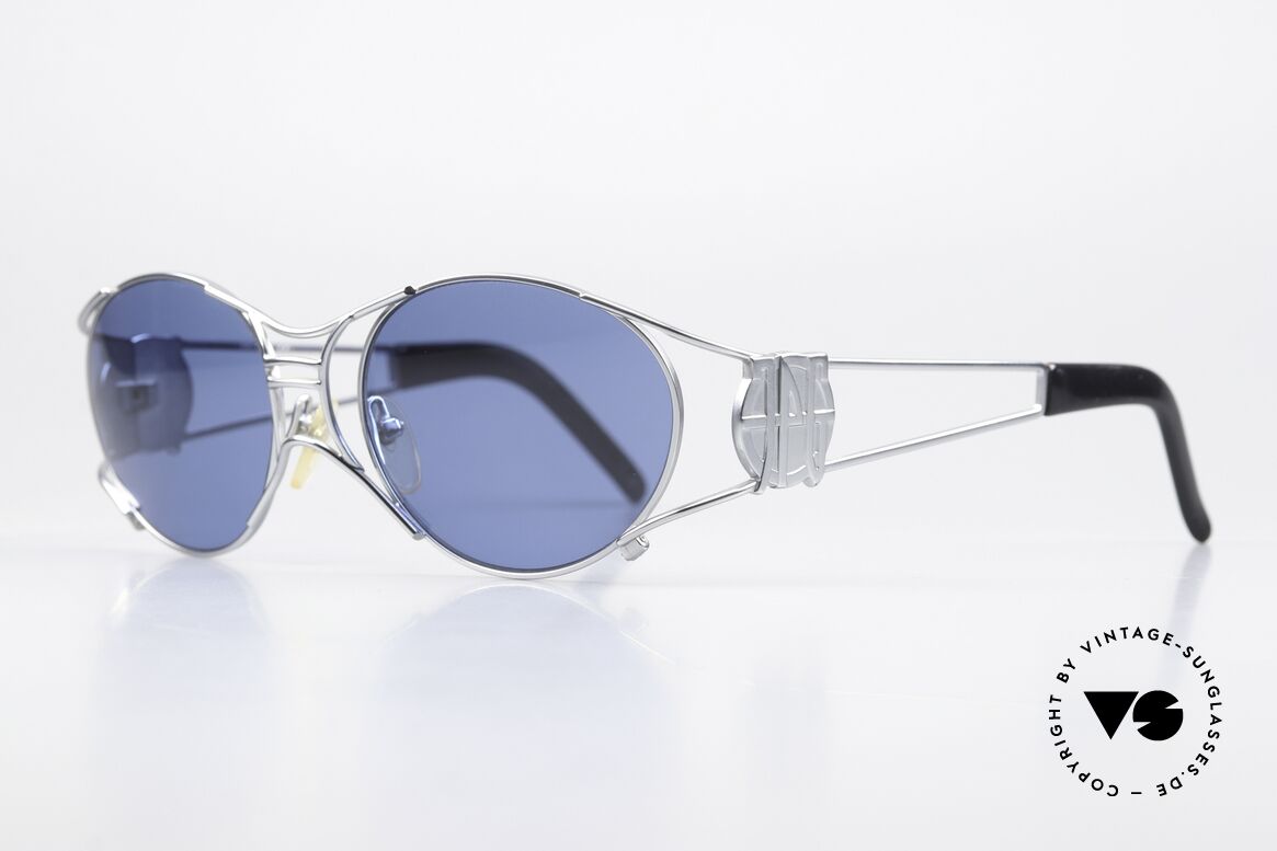 Jean Paul Gaultier 58-6101 JPG Steampunk Sonnenbrille, daher häufig auch als "Steampunk Brille" bezeichnet, Passend für Herren und Damen