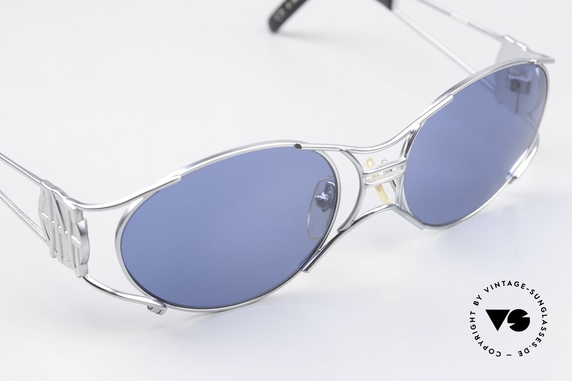 Jean Paul Gaultier 58-6101 JPG Steampunk Sonnenbrille, ungetragenes Original (Hingucker & Sammlerstück), Passend für Herren und Damen