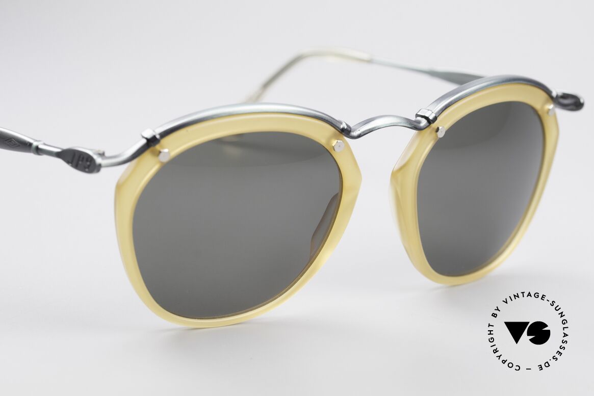 Jean Paul Gaultier 56-1273 Panto Style Sonnenbrille, ungetragen (wie alle unsere vintage J.P.G. Brillen), Passend für Herren und Damen