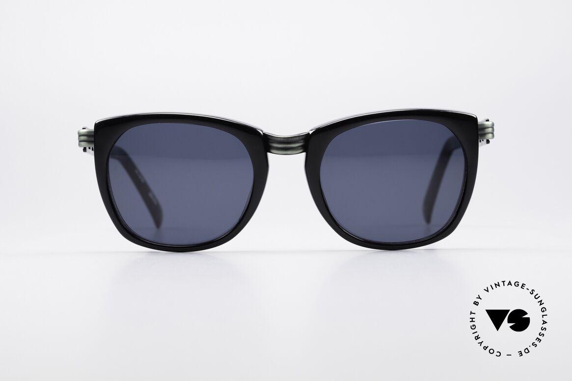 Jean Paul Gaultier 56-0272 Steampunk 90er Sonnenbrille, vintage Designersonnenbrille von J.P. Gaultier, Passend für Herren und Damen