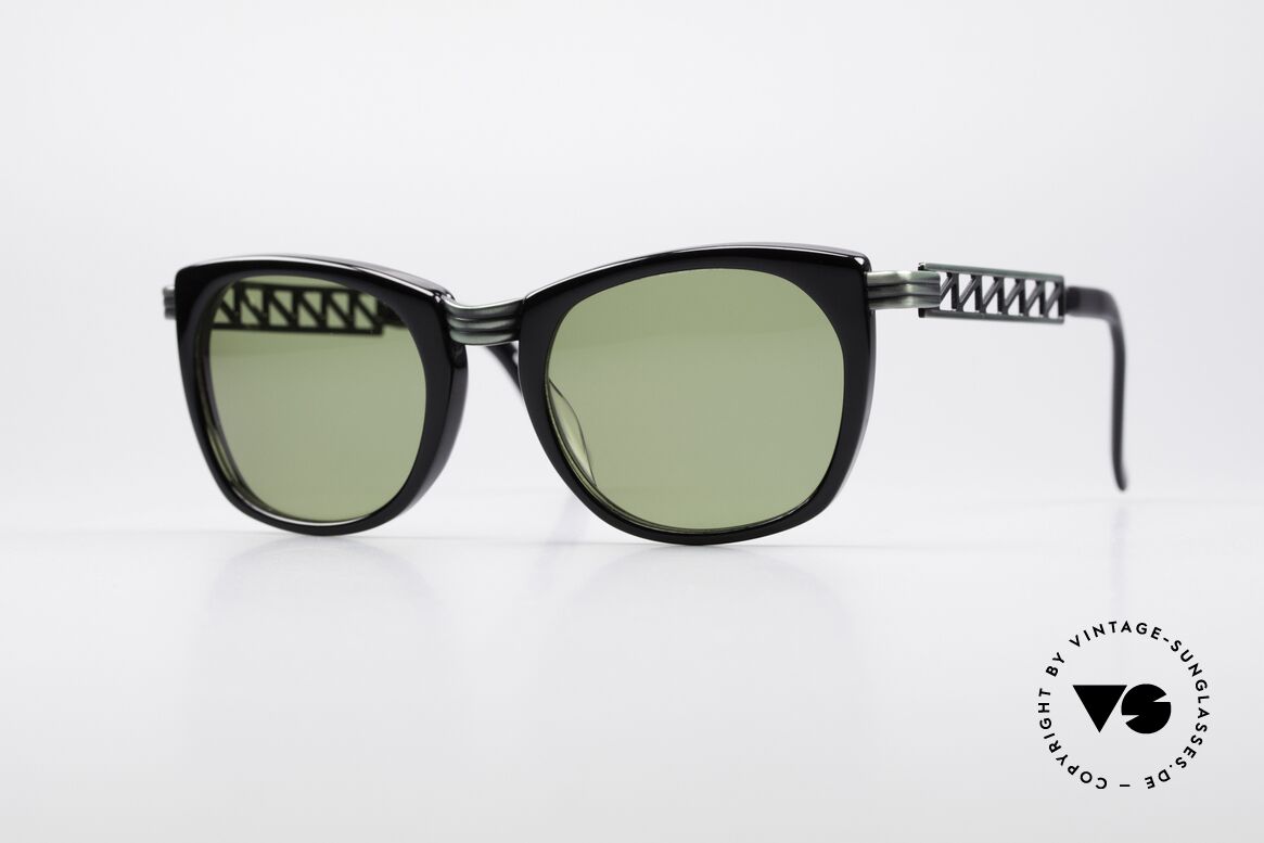 Jean Paul Gaultier 56-0272 90er Steampunk Sonnenbrille, vintage Designersonnenbrille von J.P. Gaultier, Passend für Herren und Damen