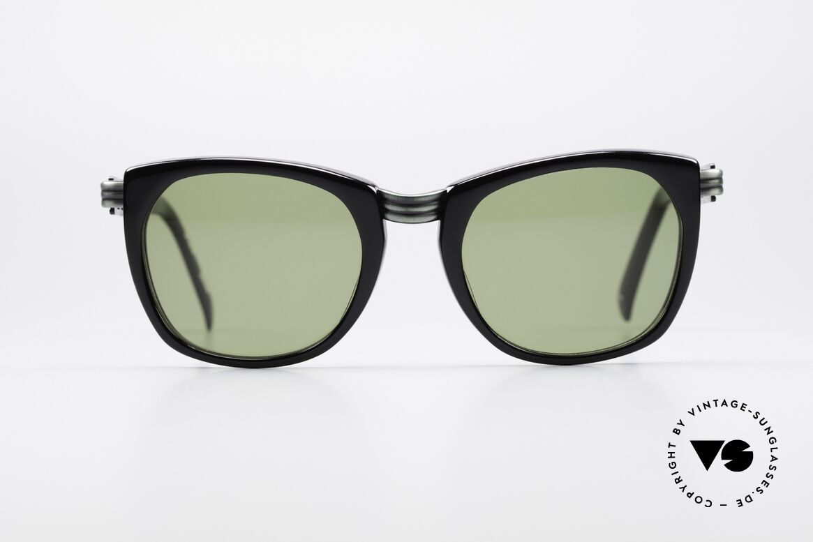 Jean Paul Gaultier 56-0272 90er Steampunk Sonnenbrille, markante Rahmengestaltung 'Steampunk Stil', Passend für Herren und Damen