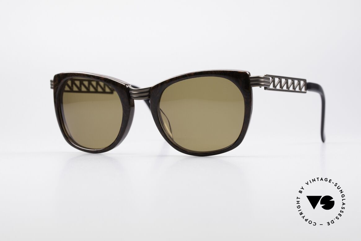 Jean Paul Gaultier 56-0272 Steampunk JPG Sonnenbrille, vintage Designersonnenbrille von J.P. Gaultier, Passend für Herren und Damen