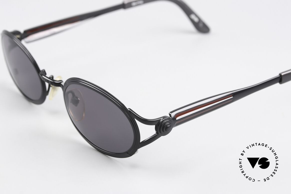 Jean Paul Gaultier 56-7114 Ovale Steampunk  JPG Brille, herausragende Qualität (Muss man einfach fühlen!!), Passend für Herren und Damen