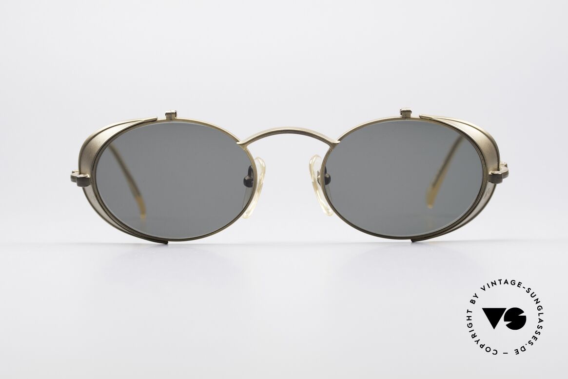 Jean Paul Gaultier 56-1175 Seitenblenden Sonnenbrille, vintage GAULTIER Sonnenbrille aus den frühen 1990ern, Passend für Herren und Damen