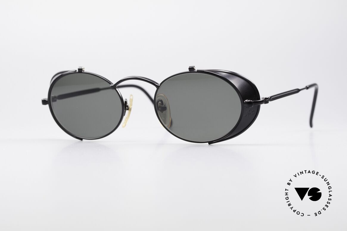 Jean Paul Gaultier 56-1175 Seitenscheiben Sonnenbrille, vintage GAULTIER Sonnenbrille aus den frühen 1990ern, Passend für Herren und Damen