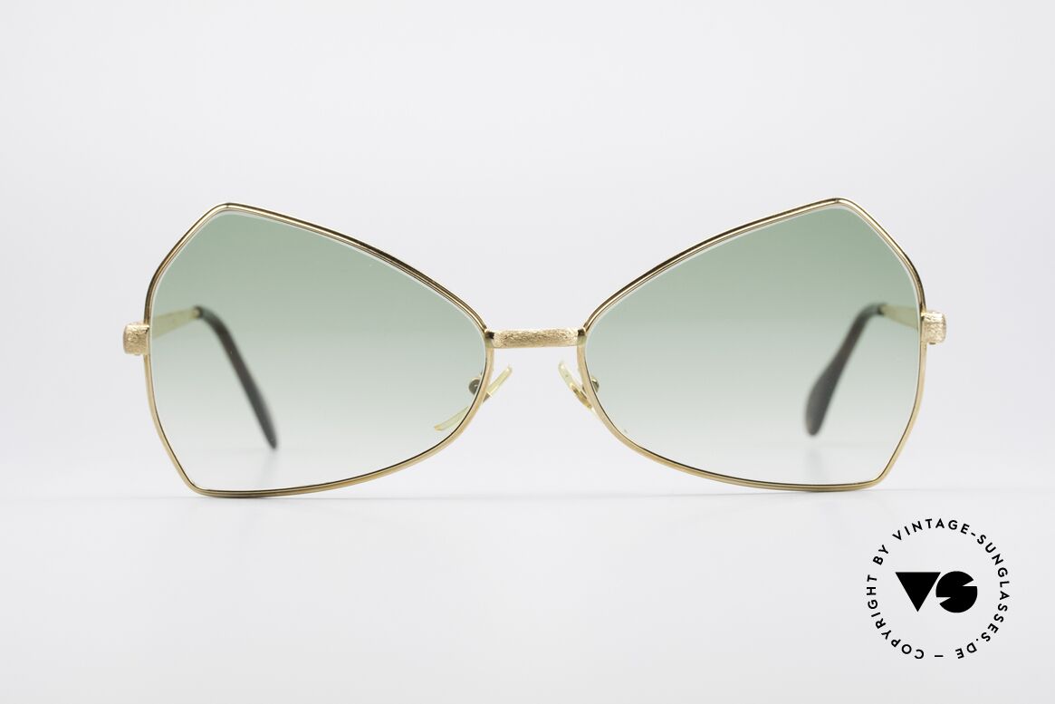 Hampel 6210 Pucci Schmetterling Sonnenbrille, vintage Sonnenbrille in Form eines Schmetterlings, Passend für Damen