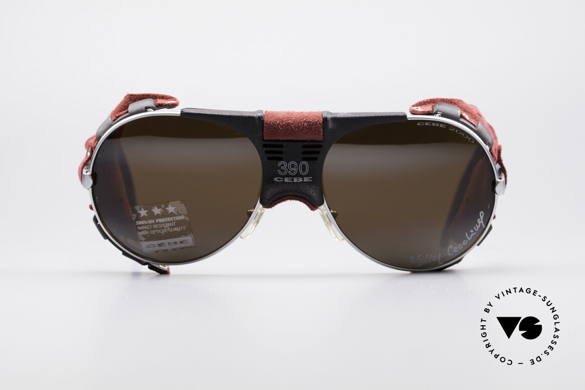 Cebe 390 Walter Cecchinel Sportbrille, vintage Cebe Sportbrille für extreme Wetterbedingungen, Passend für Herren und Damen Cebe 390 Walter Cecchinel Sportbrille, vintage Cebe Sportbrille für extreme Wetterbedingungen, Passend für Herren und Damen