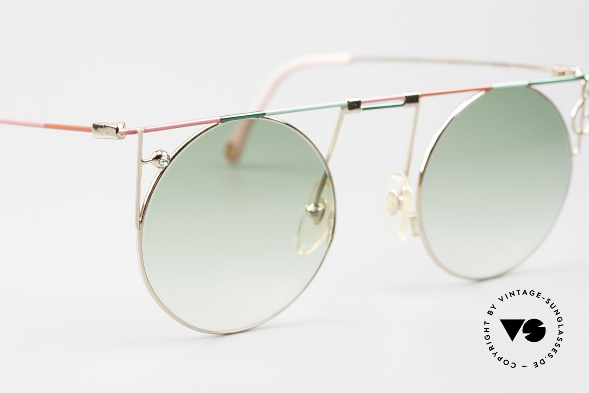 Casanova MTC 8 Notenschlüssel Brille 90er, eine ca. 30 Jahre alte, ungetragene vintage Rarität, Passend für Damen