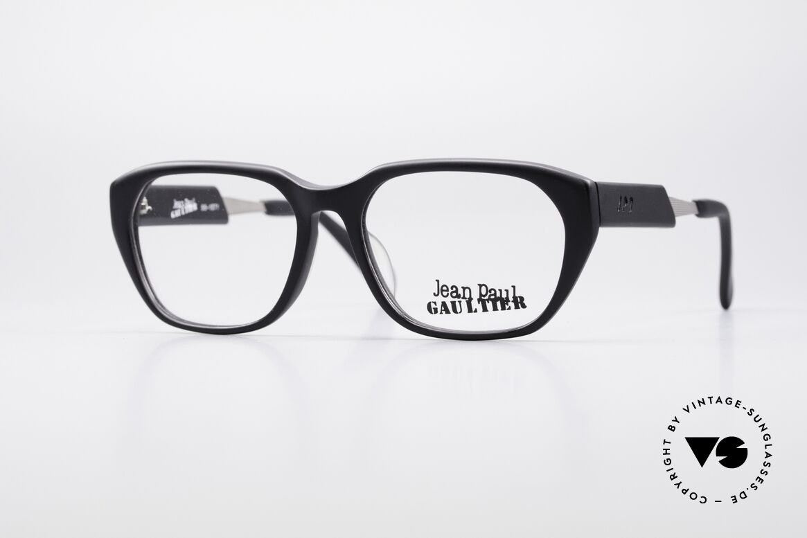 Jean Paul Gaultier 55-1071 Designer Vintage Brille, 90er Jahre Jean Paul GAULTIER Designer-Fassung, Passend für Herren und Damen