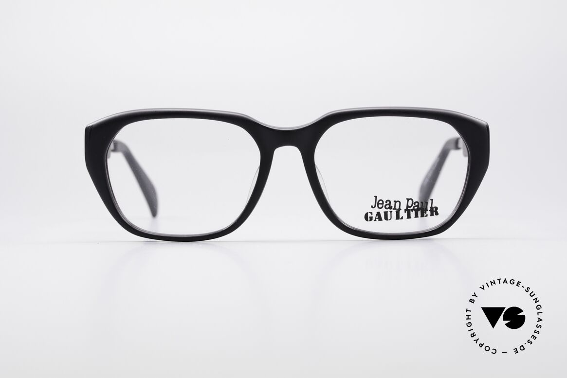 Jean Paul Gaultier 55-1071 Designer Vintage Brille, tolle Material- und Farbkombinationen; Hingucker!, Passend für Herren und Damen