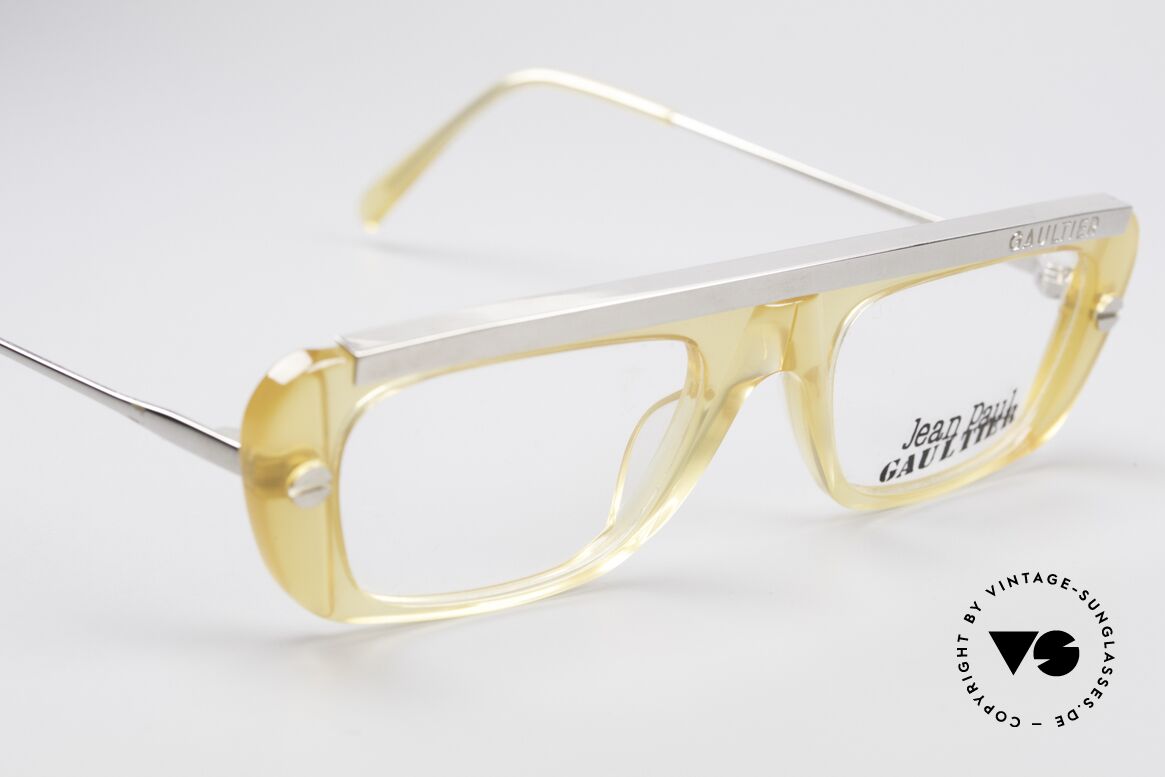 Jean Paul Gaultier 55-0771 Markante Vintage Brille, KEINE RETROBRILLE; ein seltenes altes ORIGINAL!, Passend für Herren und Damen