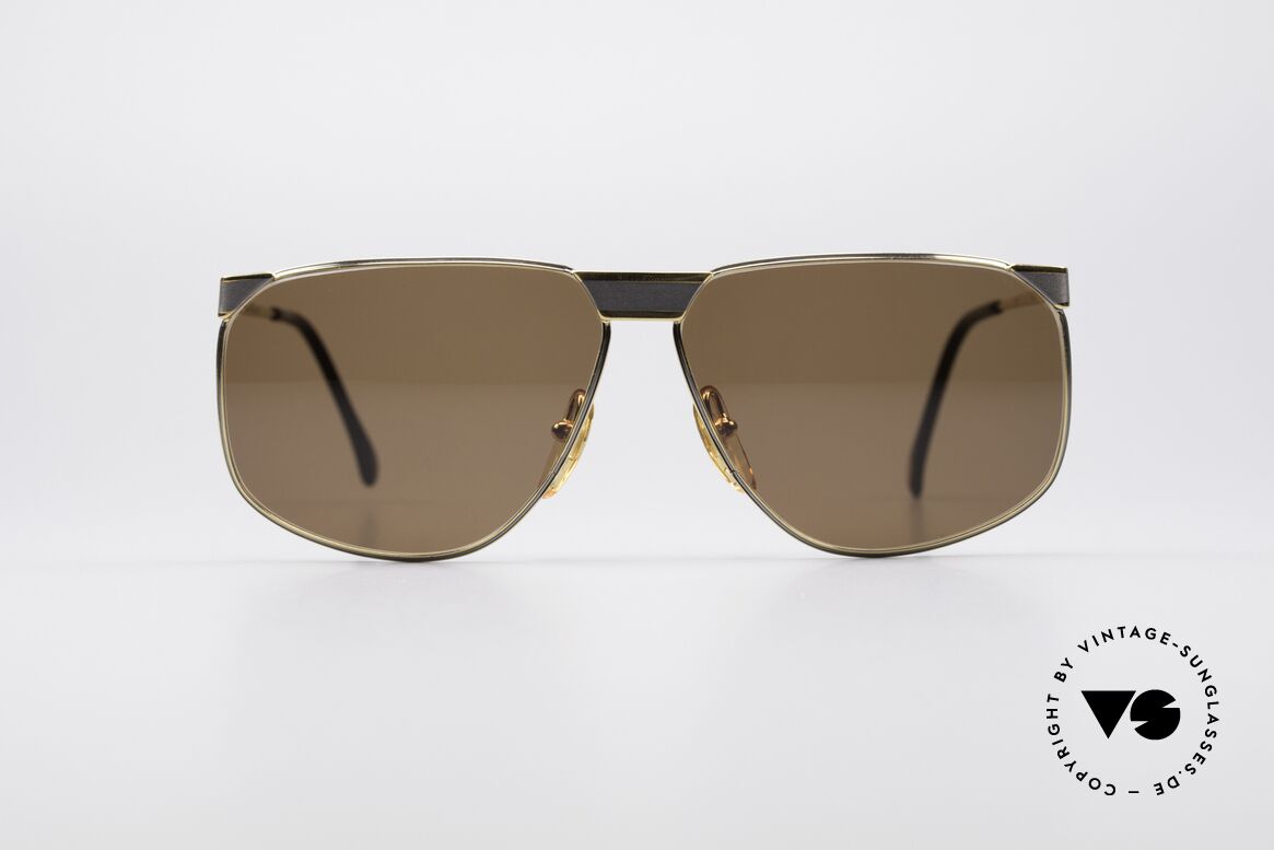 Casanova NM7 Goldplattierte Sonnenbrille, wirklich stilvolles Design: schlicht & dennoch markant, Passend für Herren und Damen