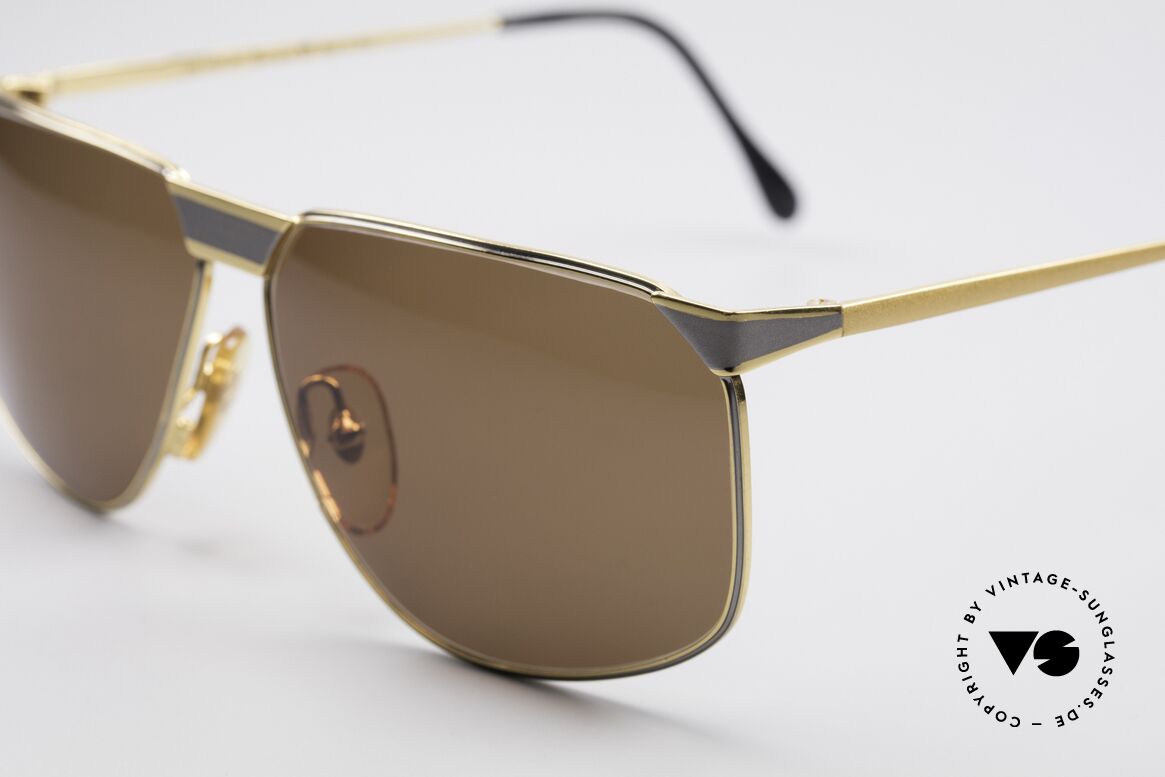 Casanova NM7 Goldplattierte Sonnenbrille, ungetragen (wie all unsere goldenen Design-Klassiker), Passend für Herren und Damen