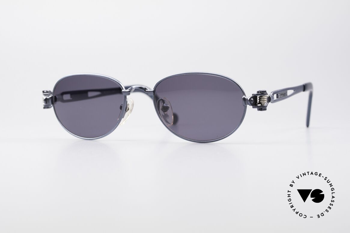 Jean Paul Gaultier 56-8102 Industrial Vintage Brille, interessante vintage Jean Paul Gaultier Sonnenbrille, Passend für Herren und Damen