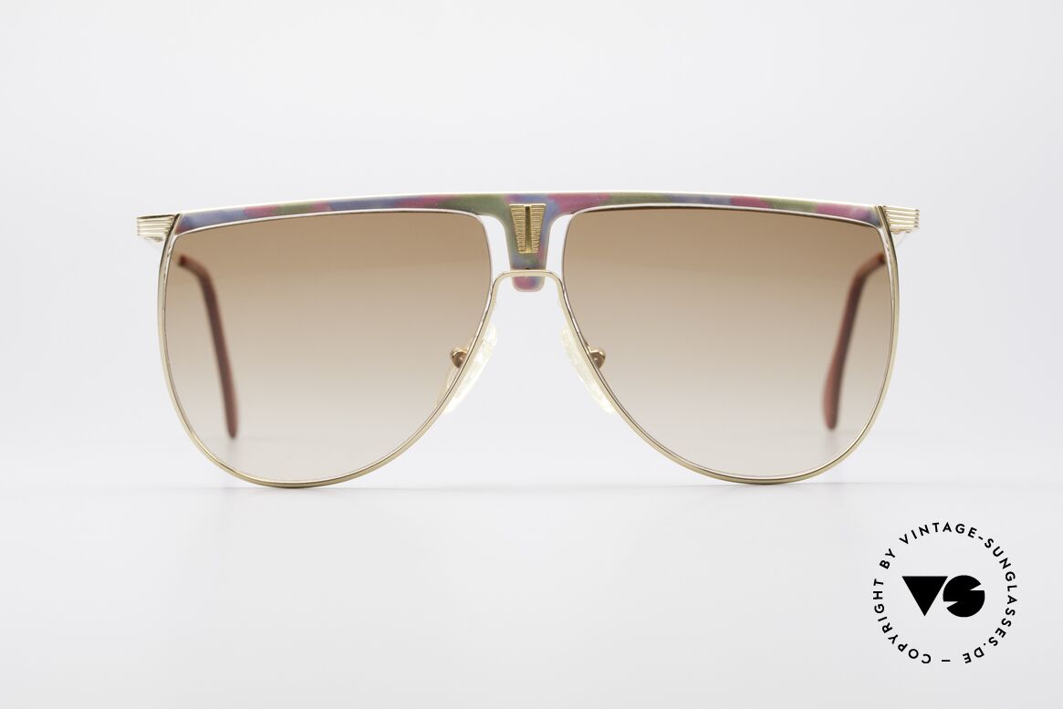 AVUS 2-100 80er Vintage Sonnenbrille, außergewöhnliche AVUS vintage Designer-Sonnenbrille, Passend für Herren und Damen