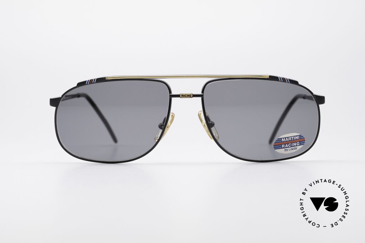 Martini Racing - Tenere Rennfahrer Sonnenbrille, in den 70ern, Martini wurde berühmt in Verbindung mit, Passend für Herren