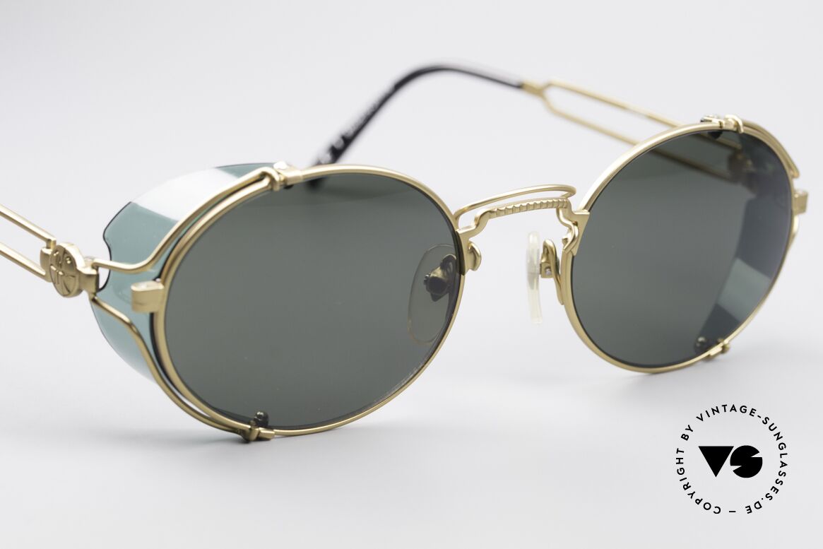 Jean Paul Gaultier 58-6105 Terminator Steampunk Brille, passend dazu trug Sarah Connor eine MATSUDA Brille, Passend für Herren und Damen